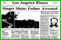 Eldergays, tell me about when Marvin Gaye was murdered by his father.